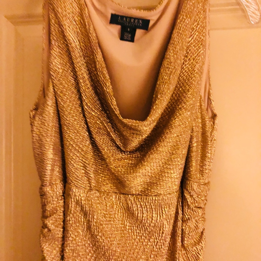 Gold Dress.  GIFTED